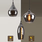 Smoke Glas Hanglamp 3 stuks - Druppel