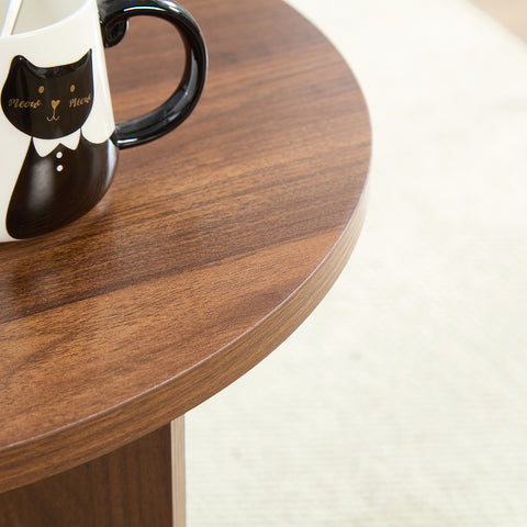 Home-Heaven® Salontafel Ovaal Rond Bruin Hout - 100 x 50 x 40 cm (L x B x H)